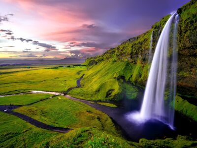 Seljalandsfoss Waterfalls Iceland