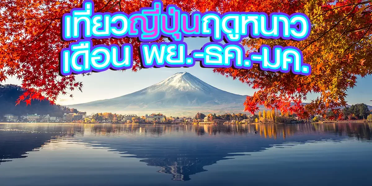 ทัวร์ญี่ปุ่น เดือน พฤศจิกายน ถึง มกราคม 2567