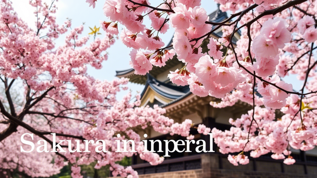 Sakura in Imperial Palace