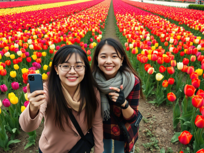 สวนเคอเคนฮอฟสวน Keukenhof, ดอกทิวลิป, เนเธอร์แลนด์, สวนดอกไม้, ท่องเที่ยวธรรมชาติ, วัฒนธรรมดัตช์