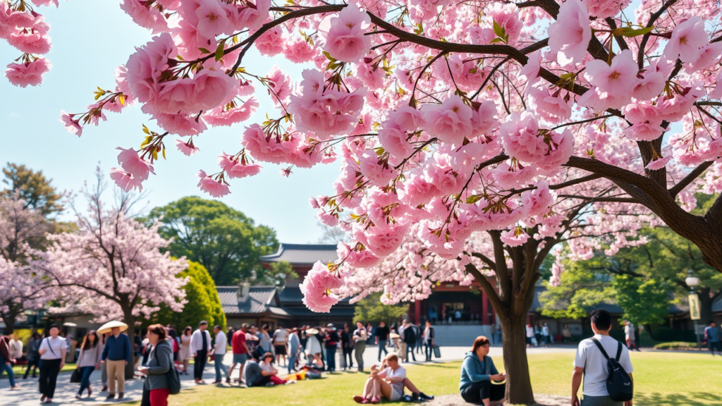 ทัวร์ชมดอกซากุระบานในประเทศญี่ปุ่น ปี 2025 สวนอุเอโนะ (Ueno Park):