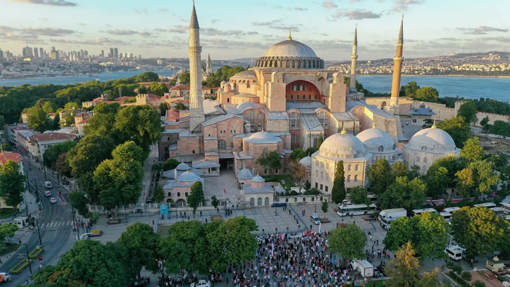 Hagia-Sophia, ตุรกี